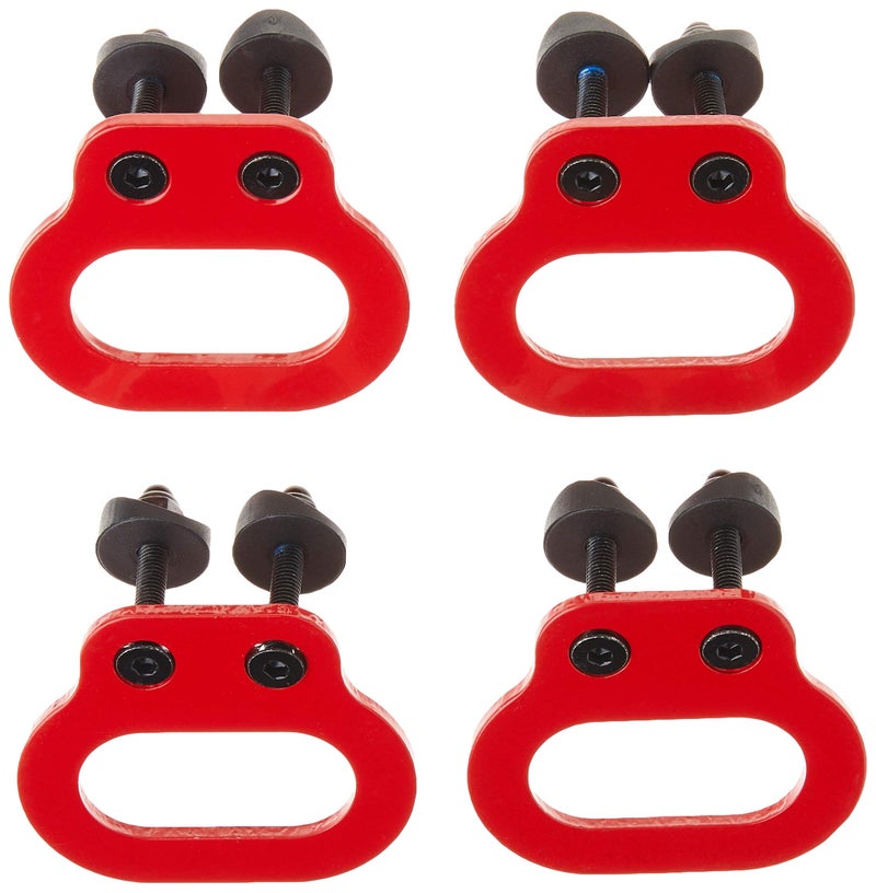 Wenzelite Inspired by Drive Bus Transit Tie Downs for Trotter Mobility Rehab Stroller, Red - Image 2